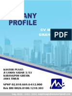 Company Profile CV MGU Gresik