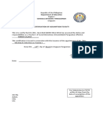 Department of Education Schools Division I Pangasinan: CS Form No.4 Series of 2017