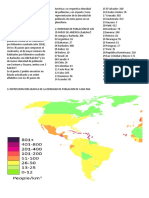 Densidad de Población de Los Países de América SOC II