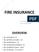 Fire Insurance