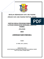 Kertas Kerja Latihan Kawad Kebakaran 2019