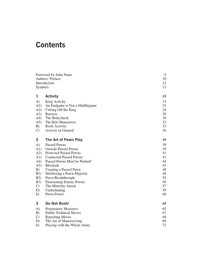 Mastering Chess Endgames Strategies | PDF | Abstract Strategy Games | Chess