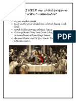 How Can I Help My Child Prepare For Their First Communion