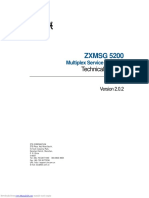 ZXMSG 5200: Technical Manual