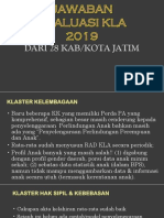 Pemetaan Jawaban Kla 2019 - Prov Jatim