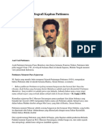 Biografi Sultan Agung Dan Kapiten Pattimura