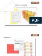 Momentos en Etabs
