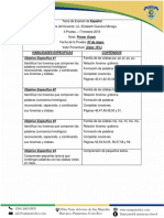 Temas de Examen Primer Grado