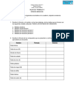 Óxidos básicos y ácidos: fórmulas y nombres