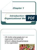 Intro to Organizational Behavior