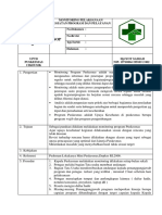 SOP Monitoring Pelaksanaan Kegiatan Puskesmas