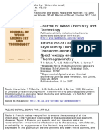 Journal of Wood Chemistry and Technology