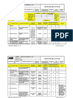 Inspection and Test Plan