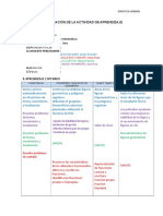 Formato para El Diseño de La Actividad de Aprendizaje (Borrador)