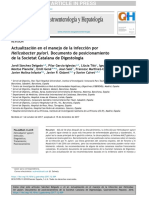 Actualización en el manejo de la infección por Helicobacter pylori. Documento de posicionamiento de la Societat Catalana de Digestologia.pdf