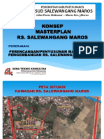 Rencana Masterplan RSUD Salewangan Maros