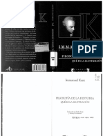 Kant - Filosofia de La Historia PDF