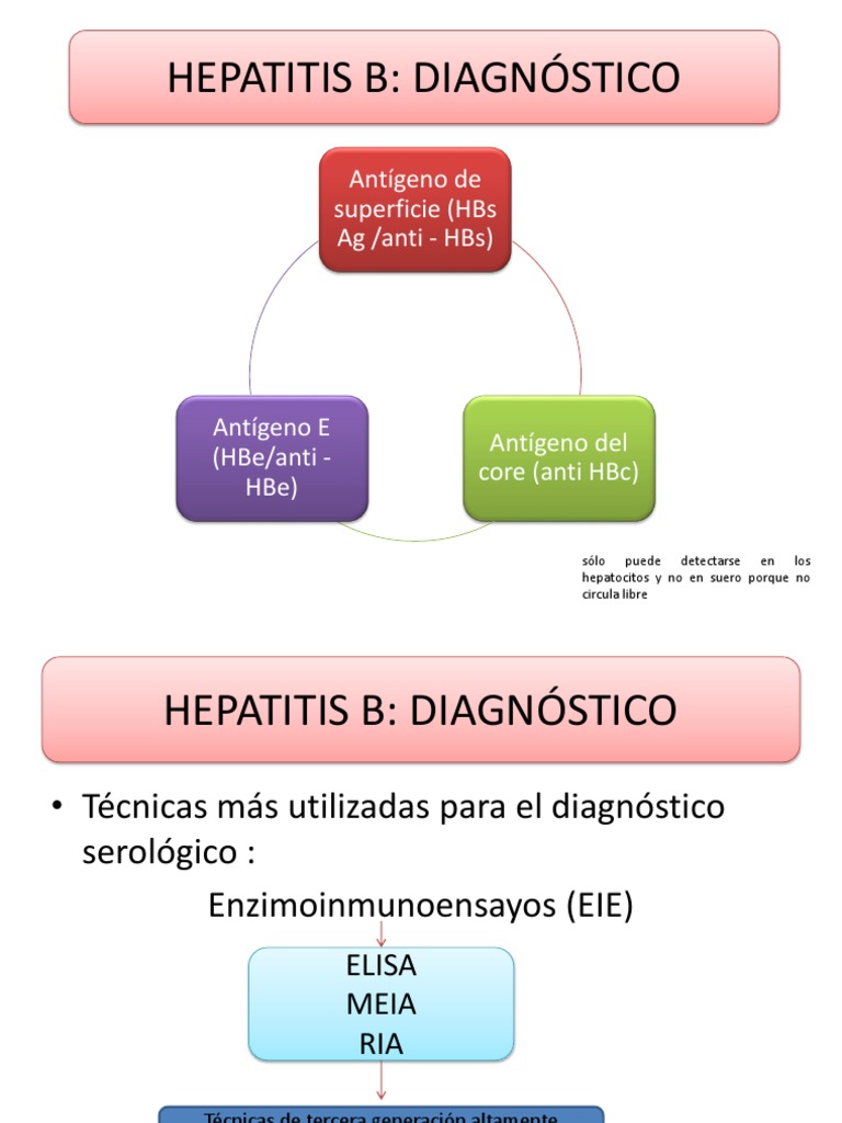 Diagnóstico Hepatitis B PDF Hepatitis Hepatitis B
