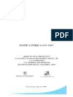 Acuerdo Gubernativo No 638-05 - Guatemala
