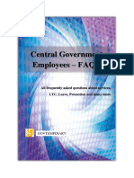 Central Govt Employee - FAQ-1 PDF