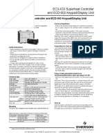 Ec3 x33 Universal Superheat Controller Instructions en 3586756