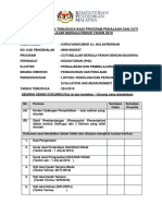 Borang Semakan Temuduga Bagi Program Penajaan Dan Cuti Belajar Bergaji Penuh Tahun 2019