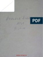 Analele Dobrogei, Anul 12, Fasc. 1 12, 1931 Watermark PDF