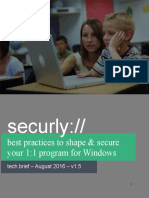 Securly://: Best Practices To Shape & Secure Your 1:1 Program For Windows