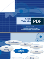 Rakernas AMDAL 2008 - Kebijakan Tata Lingkungan - Deputi 1