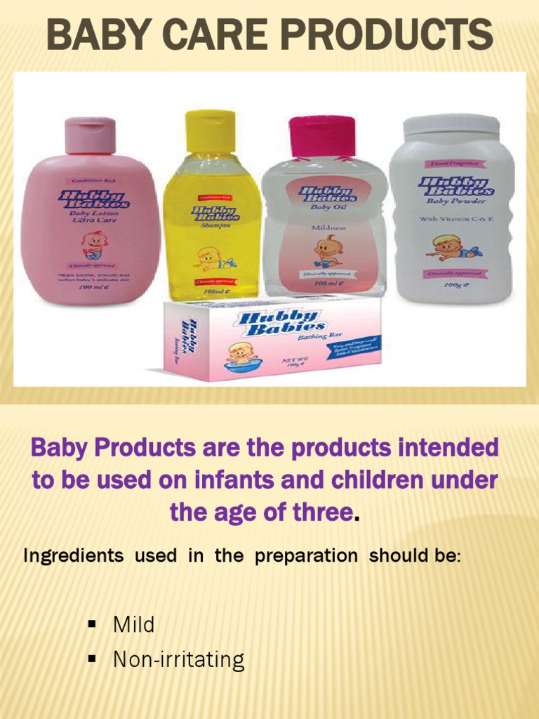 Baby Care Products PDF Surfactant Shampoo