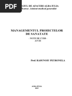 Managementul Proiectelor de Sanatate2015AMG