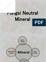 Fungsi Neutral Mineral