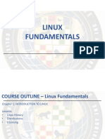 ITSP LinuxFundamentals CourseOutline