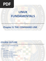 Linux Fundamentals: Chapter 3: The Command Line