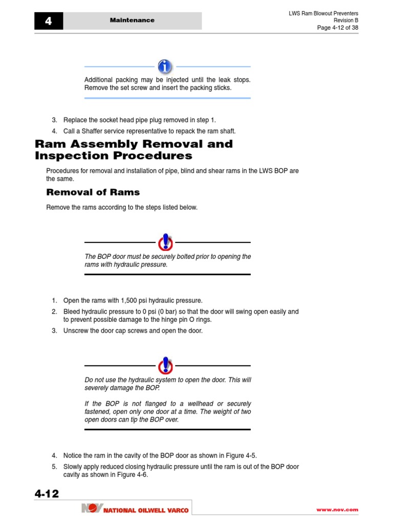 Ram Block NOV PDF | PDF | Screw | Mechanical Engineering