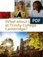 What About Law at Trinity College Cambridge?