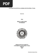 Download Analisis Pasar Tenaga Kerja Di Sumatera Utara by Mhd Yusuf SN41011033 doc pdf