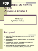 Cryptography and Network Security Overview & Chapter 1: Fifth Edition by William Stallings