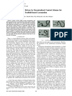 Snake-Like Robot Driven by Decentralized Control Scheme For Sca Ffold-Based Locomotion