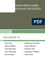 Penyimpangan Pada Sumbu Tulang Belakang (Skoliosis)