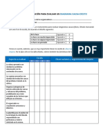 5 Escala de Valoración Diagrama Causa Efecto