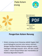 Sanitasi Pada Kolam Renang