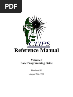 Reference Manual: Basic Programming Guide