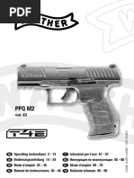 Manual de Utilizare Pistol Cu Bile Pentru Autoaparare Walther PPQ PDF