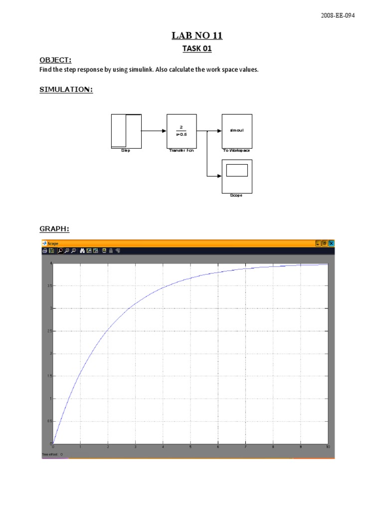 Simulink Step Response Analysis | PDF | Systems Science | Theoretical ...