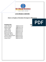 Attrition Study On Bpo Sector