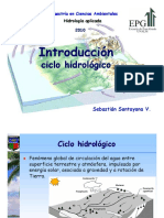 CLN 2 Hidrología - 1 A2 Ciclo Hidrologico Pre-Maestría en Ciencias Ambientales UNALM Perú S. Santayana V.