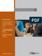 Manual de la Asignatura - "Complementos para la formación disciplinar de FOL" (VIU)