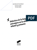 Didáctica de Las Lenguas Extranjeras en Educación Infantil y Primaria - J. M. Vez PDF
