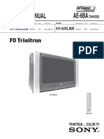 Service Manual AE-6BA: KV-32XL90B KV-32XL90E